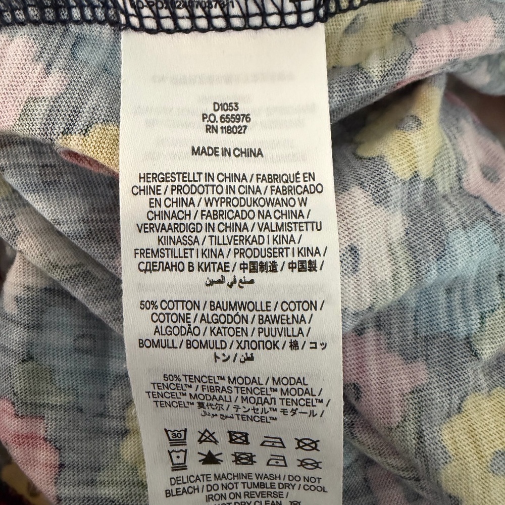 BODEN Naomi Floral Long Sleeve A-line Floral Colorful V-neck Mii Dress Sz 10 - Picture 6 of 6